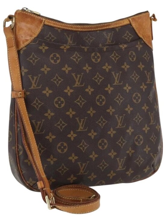 Louis Vuitton Handbags - LOUIS VUITTON Monogram Odeon MM Shoulder Bag M56389 LV Auth 164317